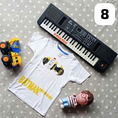 Polo Blanco Batman