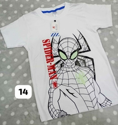 Polo Blanco Spiderman