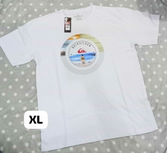 Polo Blanco Estampado