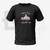 Camiseta Preta nunca pule treino de perna