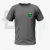 Camiseta Cinza Caveira Cannabis