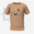 Camiseta bege Cerveja vs Café Bar