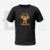 Camiseta preta Garfield fitness