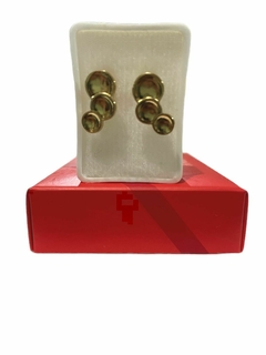 Aretes de oro 24 K en internet