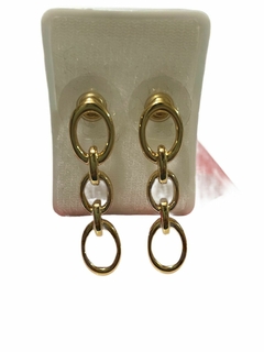Aretes de oro 24 K