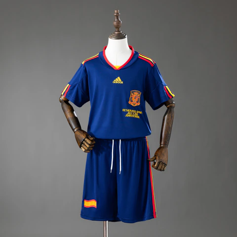 Kit Infantil Espanha Retrô 2010 (World Cup Final)