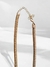 Colar Tubular Dourado na internet