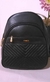 Mochila ecocuero negra
