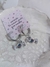 Aros caramelos con strass