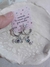 Aros caramelos con strass - comprar online