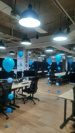 Globos con helio para oficina - comprar en línea