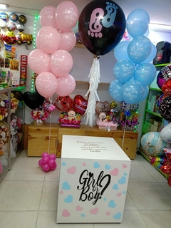 Decoración Revelación de Género en internet
