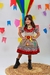 Fantasia Infantil Junino Maria Bonita Colorido Festas (0933MR) - comprar online