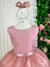 Vestido Infantil Enjoy Longo Regata Rosê - loja online