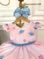 Vestido Infantil Princesa Sereia Ariel e Amigos C/ Pérolas - comprar online