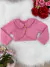Bolero Infantil Rose Soft Luxo com Botão - comprar online