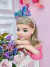 Tiara Infantil Ariel Sereia Lilás Super Luxo - comprar online