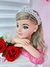 Coroa Infantil Princesa de Pérolas e Duplo Strass Luxo Cores na internet