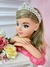 Imagem do Coroa Infantil Princesa de Pérolas e Duplo Strass Luxo Cores