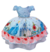 Vestido Infantil Princesa Cinderela Azul C/ Renda e Pérolas - comprar online