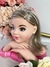 Coroa Infantil Realeza Coração Prata e Dourada Super Luxo - comprar online