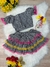 Conjunto Meninas Junino Preto Xadrez Cropped C/ Mini Saia - comprar online