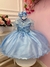 Vestido Infantil Frozen Elsa C/ Capa Princesas Festas Luxo - Lele Moda Kids