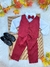 Conjunto Infantil Camisa Branca Calça Colete Gravata Marsala na internet