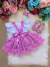 Romper/Vestido Galinha Pintadinha Rosa - comprar online