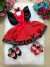 Romper/Vestido Minnie/Minie Vermelho - comprar online