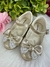 Sapatilha Flor Di MIla Carol Dourada - comprar online