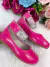 Sapatilha Flor di Mila Pink "Perolas" Luxo - Lele Moda Kids