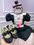 Vestido Temáticos Kids Mundo Bita Preto e Rosa - comprar online