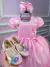 Vestido Vila Lele Jardim Encantado Alice Rosa Bebe - comprar online