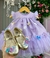 Vestido Vila Lele Jardim das Borboletas Baby Liz Lilas na internet