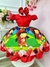 Vestido Infantil Chapeuzinho Vermelho Floral com Capuz - comprar online