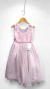 Vestido Infantil Longo Rosa Claro C/ Renda e Pérolas Damas na internet