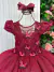 Vestido Vila Lele Longo Jardim Encantado Borboletas Marsala ( na internet
