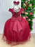 Vestido Vila Lele Longo Jardim Encantado Borboletas Marsala ( - comprar online