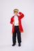 Fantasia Princesa Belli Principe Conde William Vermelho - Lele Moda Kids