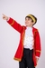 Fantasia Princesa Belli Principe Conde William Vermelho - comprar online