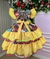 Vestido Junino Banana Club Luxo Quadrilha da Diversão - comprar online