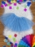 Saia de Tule Infantil Coloridos Com Glitter e Leds - Lele Moda Kids