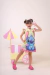 Vestido Infantil Amarelo Lilo e Stitch Luxo Festas - loja online