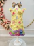 Vestido Infantil Amarelo Lilo e Stitch Luxo Festas - loja online