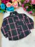 Camisa Junina Xadrez Flanela/Flanelada Jhonas Cinza - Lele Moda Kids