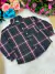 Camisa Junina Xadrez Flanela/Flanelada Jhonas Cinza