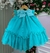 Vestido Vila Lele Jardim das Borboletas Baby Liz Verde Tiffany ( na internet