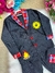 Conjunto Junino Princesa Belli Seu Juca Terno Preto - comprar online