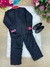 Conjunto Junino Princesa Belli Seu Juca Terno Preto - Lele Moda Kids